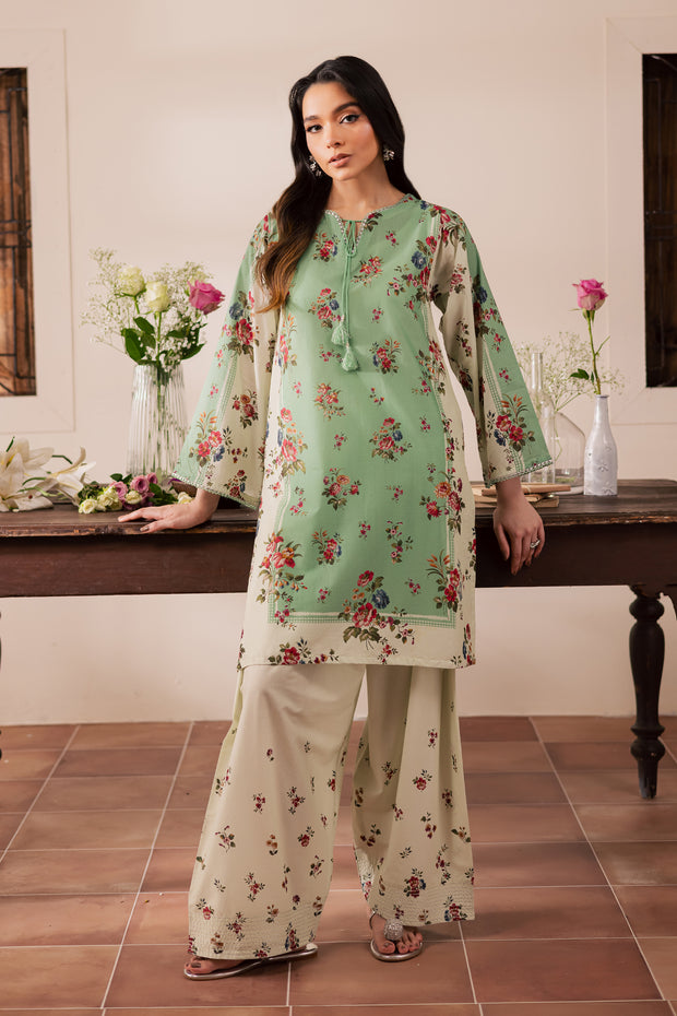 Saman 2Pc - Printed Casual Pret