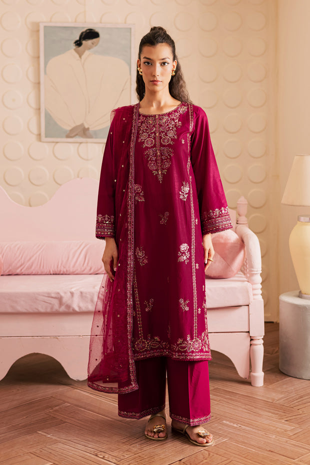 Infinix 3Pc - Embroidered Lawn Pret