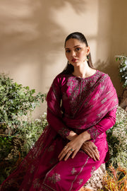 Rosecrest 3Pc - Embroidered Lawn Dress