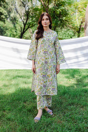 Flummery 2Pc - Printed Cambric Dress