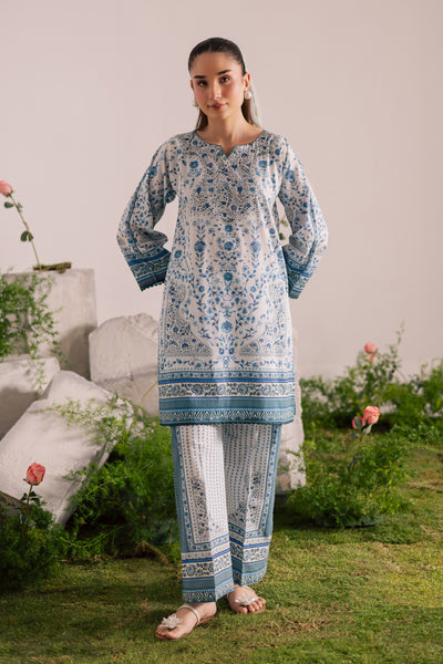 Delara 2Pc - Printed Lawn Dress