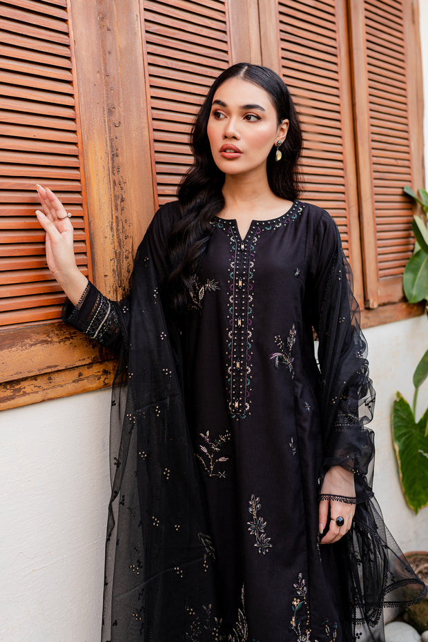 Nairobi 3Pc - Embroidered Karandi Dress