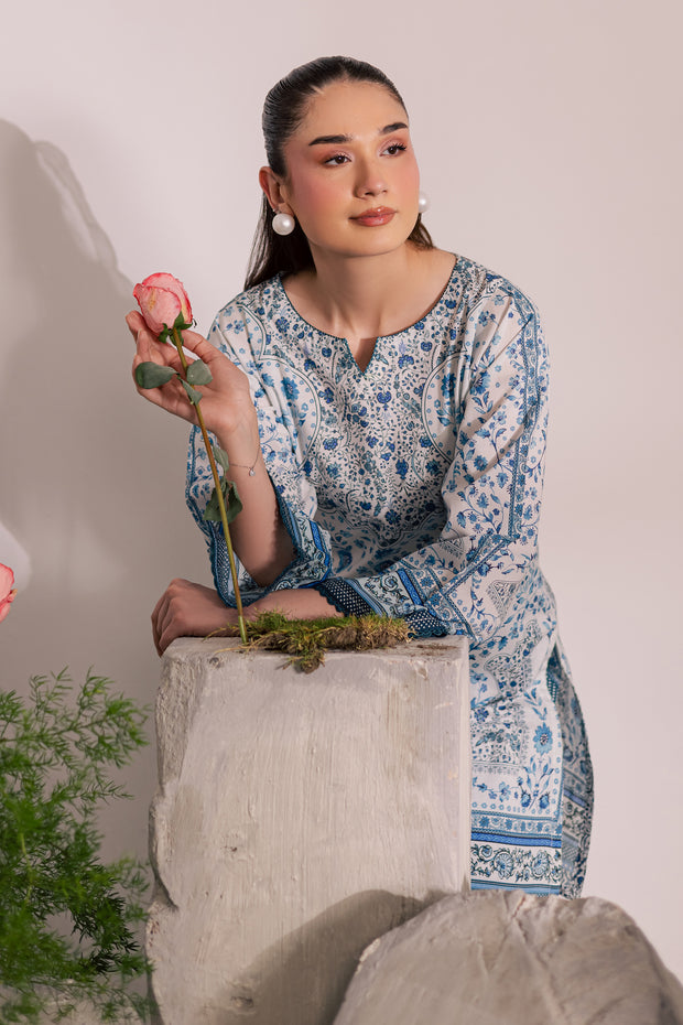 Delara 2Pc - Printed Lawn Dress