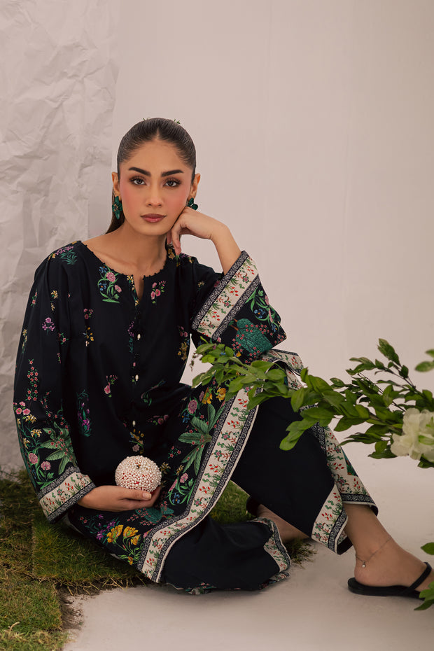 Tourmaline 2Pc - Printed Lawn Dress