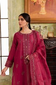 Livid 3Pc - Embroidered Lawn Dress