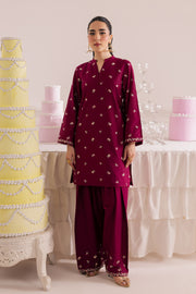 Marshal 2Pc - Embroidered Casual Pret
