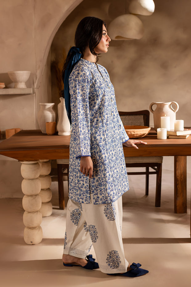 Elara 2Pc - Printed Khaddar Dress