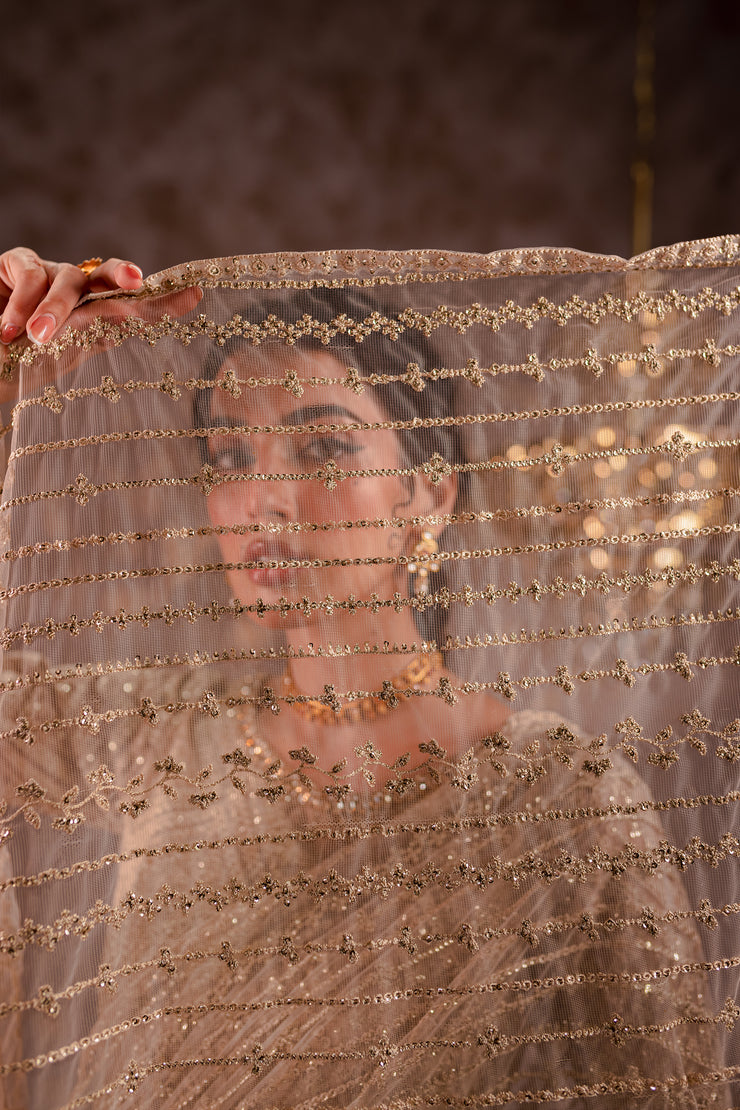 Mahjabeen Saree 3Pc