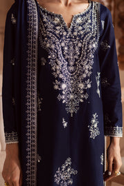 Miraye 3Pc - Embroidered Lawn Dress