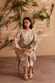 Lena 2Pc - Printed Lawn Dress