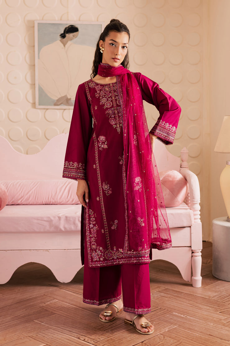 Infinix 3Pc - Embroidered Lawn Pret