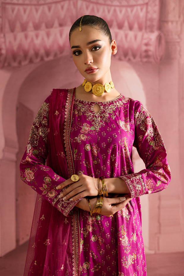 Bahara 3Pc - Printed Lawn Dress