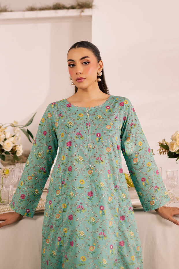 Ornate 2Pc - Printed Lawn Dress