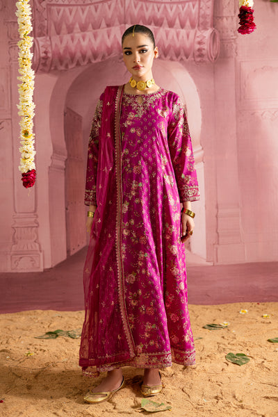 Bahara 3Pc - Printed Lawn Dress