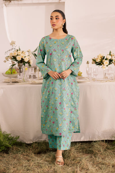 Ornate 2Pc - Printed Lawn Dress