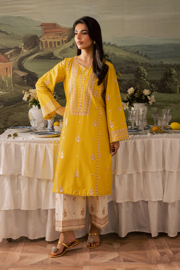 Cheez 2Pc - Embroidered Lawn Pret