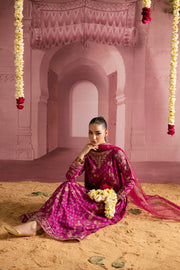 Bahara 3Pc - Printed Lawn Dress