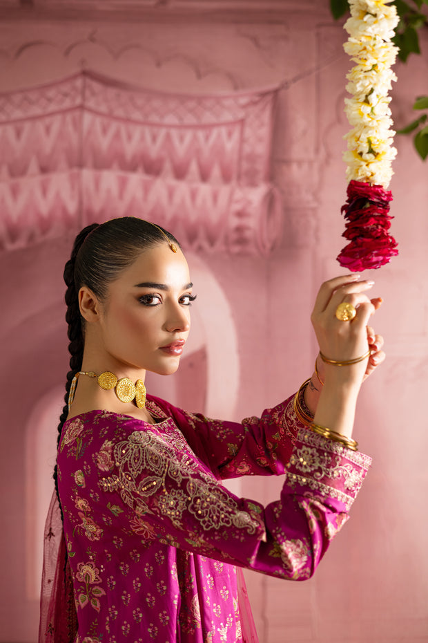 Bahara 3Pc - Printed Lawn Dress
