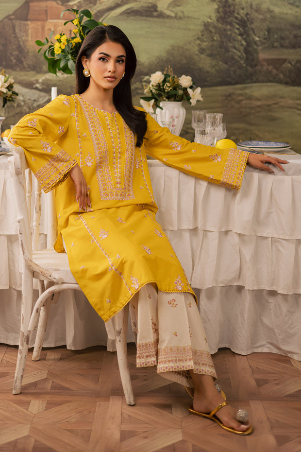 Cheez 2Pc - Embroidered Lawn Pret
