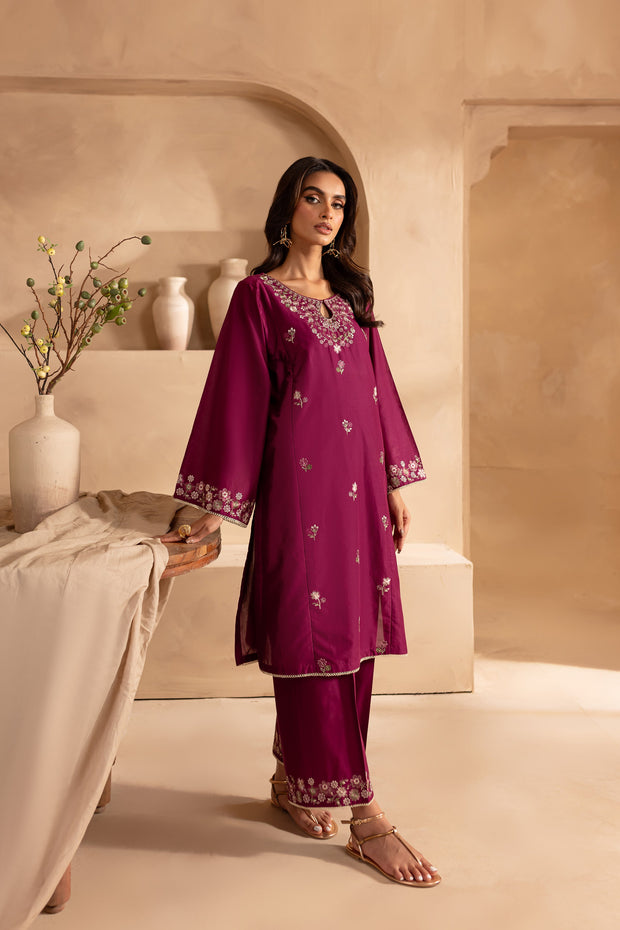 Raasta 2Pc - Embroidered Lawn Dress