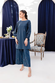 Emir 2Pc - Embroidered Lawn Dress