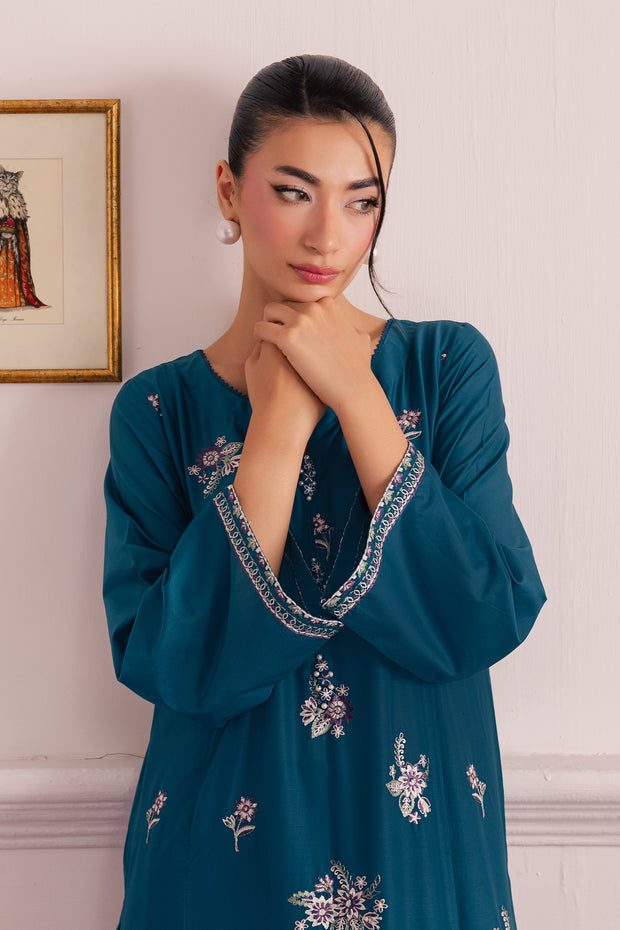 Junett 2Pc - Embroidered Casual Pret