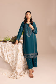 Bee 2Pc - Embroidered Lawn Dress