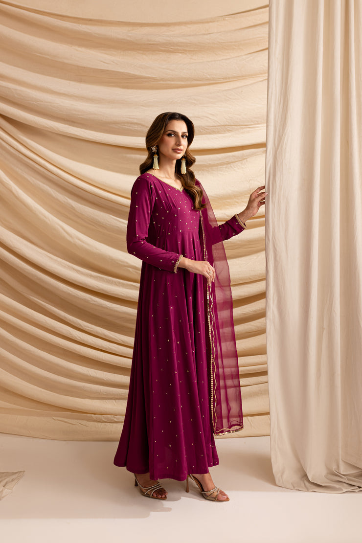 Magenta Fleur 3Pc - Formal Luxe PRET