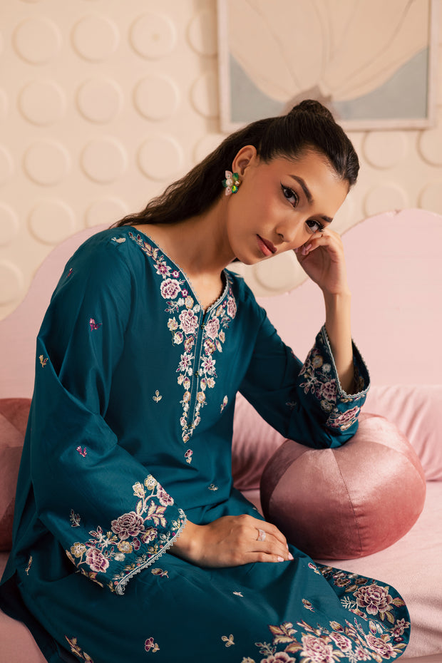 Blue Rose 2Pc - Embroidered Lawn Pret
