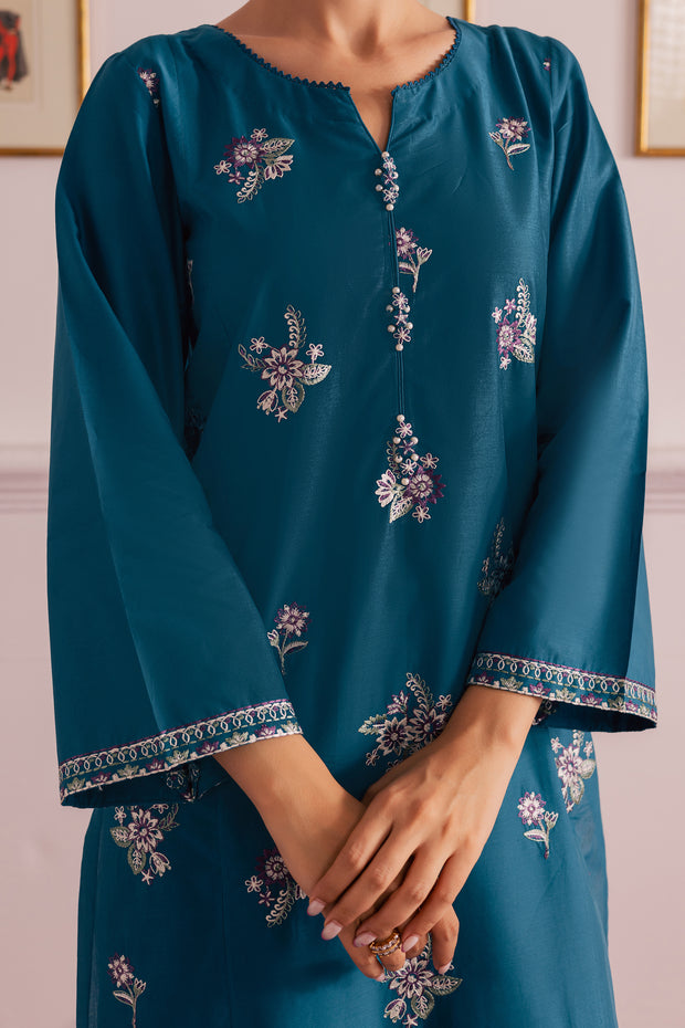 Junett 2Pc - Embroidered Casual Pret