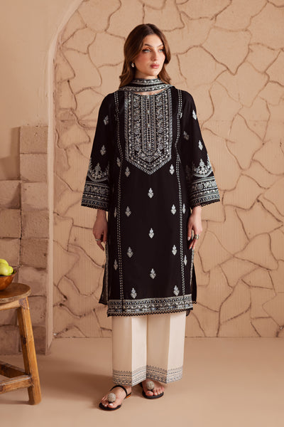 Maneeha 3Pc - Embroidered Lawn Dress