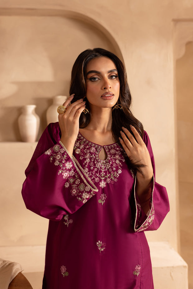 Raasta 2Pc - Embroidered Lawn Dress