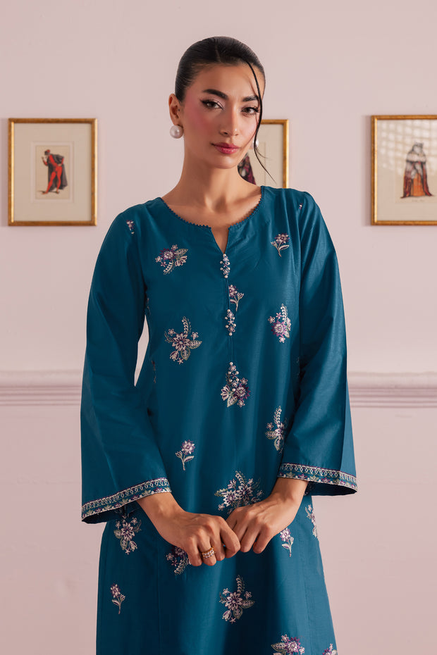 Junett 2Pc - Embroidered Casual Pret