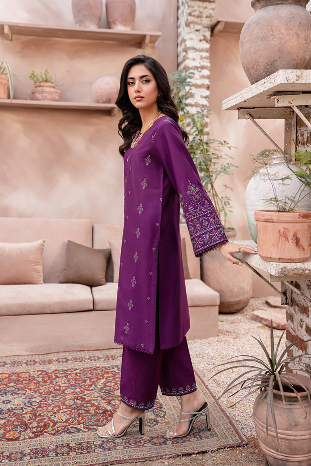 Eminence 2Pc - Embroidered Lawn Dress