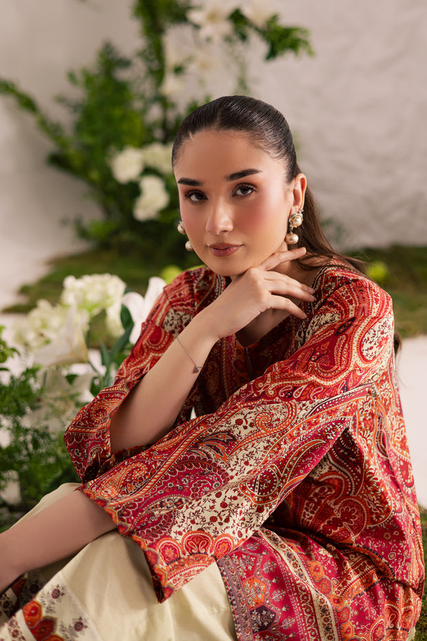 Nellie 2Pc - Printed Lawn Dress