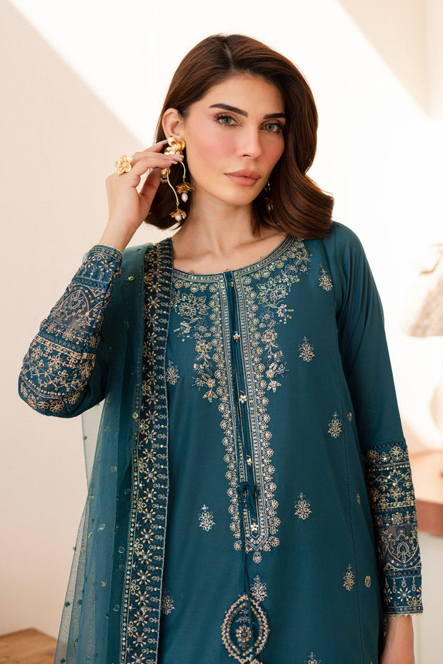Silaam 3Pc - Embroidered Lawn Dress