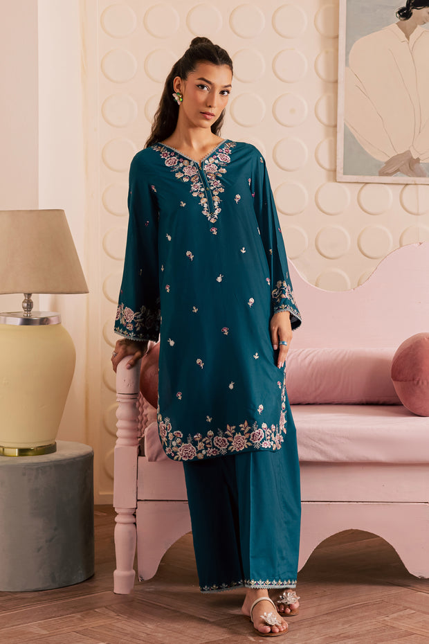 Blue Rose 2Pc - Embroidered Lawn Pret