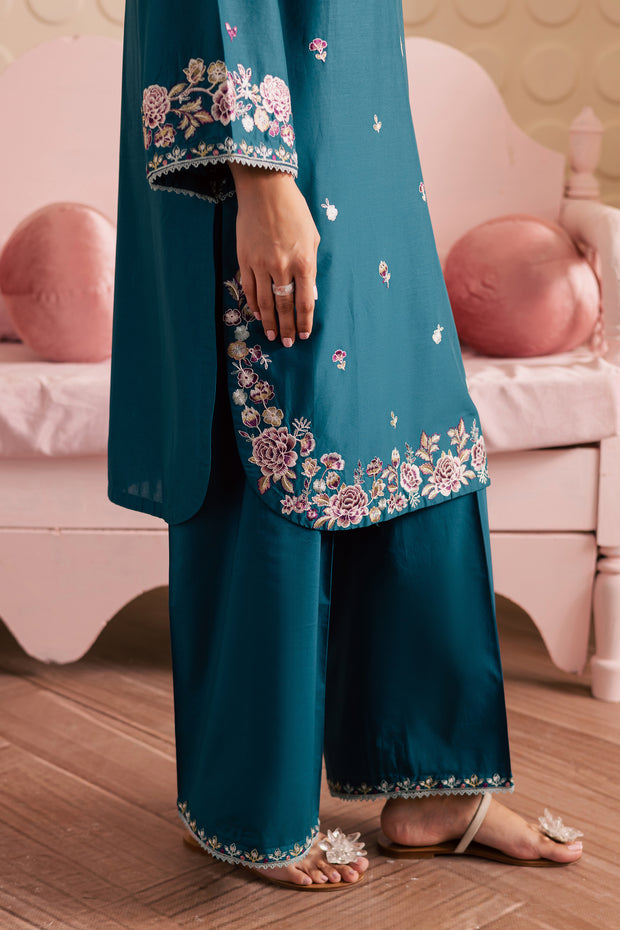 Blue Rose 2Pc - Embroidered Lawn Pret