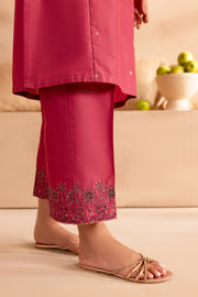 Aurora Pink 2Pc - Embroidered Lawn Dress