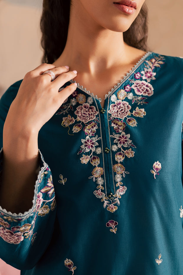 Blue Rose 2Pc - Embroidered Lawn Pret