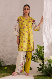 Saffron 2Pc - Printed Lawn Dress
