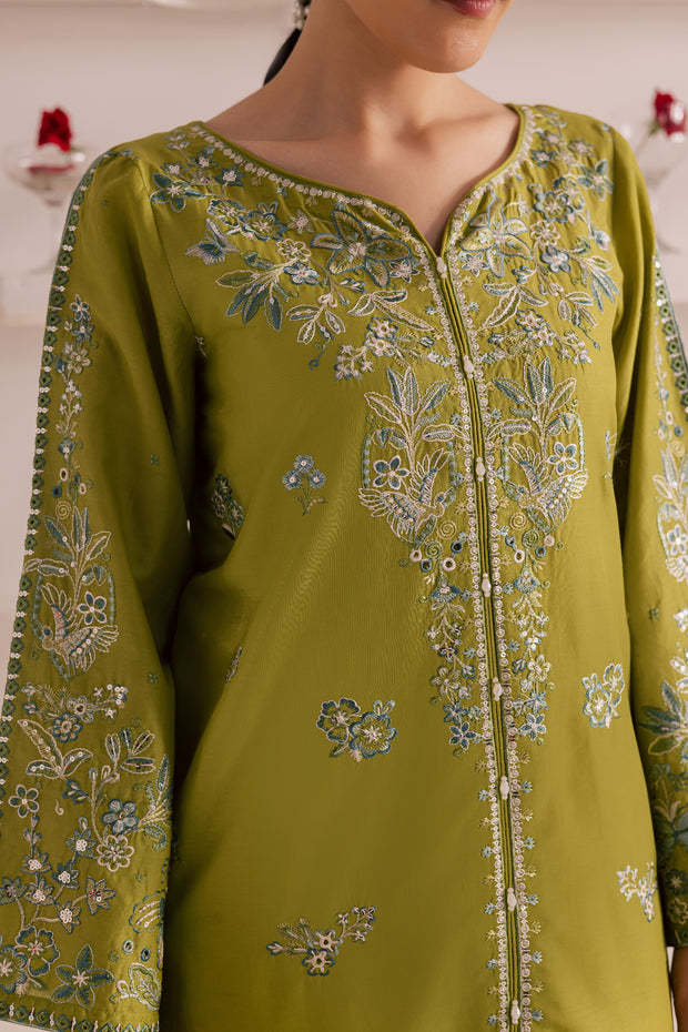 Raiha 2Pc - Embroidered Casual Pret