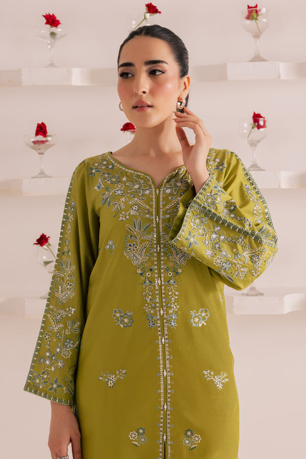 Raiha 2Pc - Embroidered Casual Pret