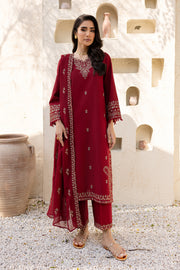 Naaz 3Pc - Embroidered Khaddar Dress