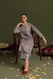 Vivid Sky 2Pc - Printed Lawn Dress