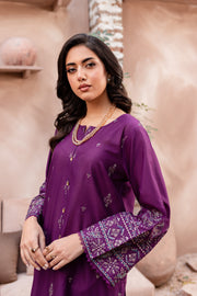 Eminence 2Pc - Embroidered Lawn Dress