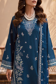 Snow flake 3Pc - Embroidered Khaddar Dress