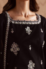 Dusk 3Pc - Embroidered Lawn Dress