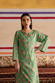 Laura Bee 2Pc - Printed Lawn Dress