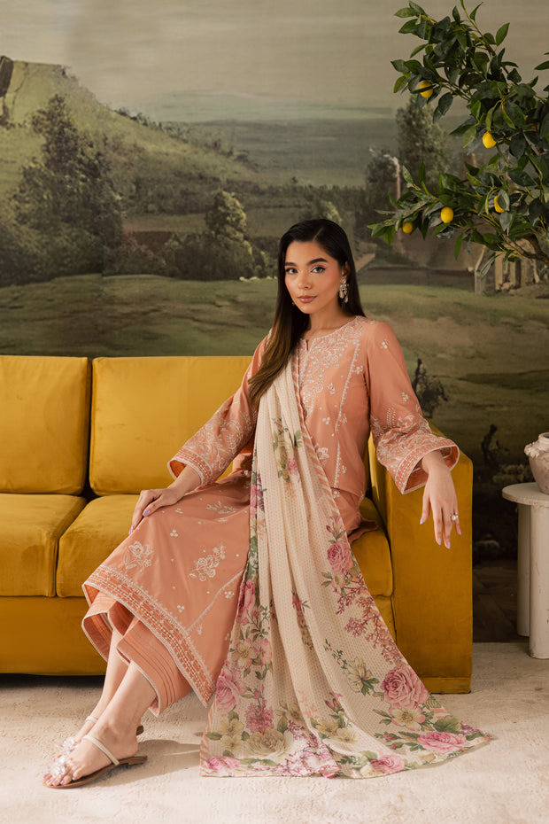 Sukie 3Pc - Embroidered Lawn Pret
